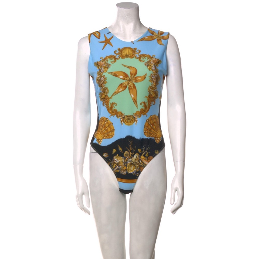 Versace crew neck bodysuit